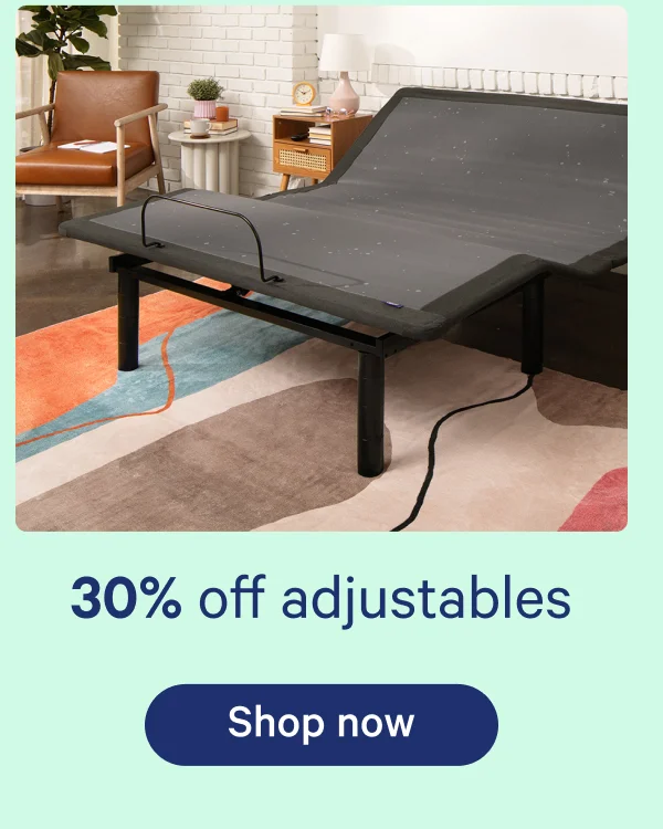 30% off adjustables