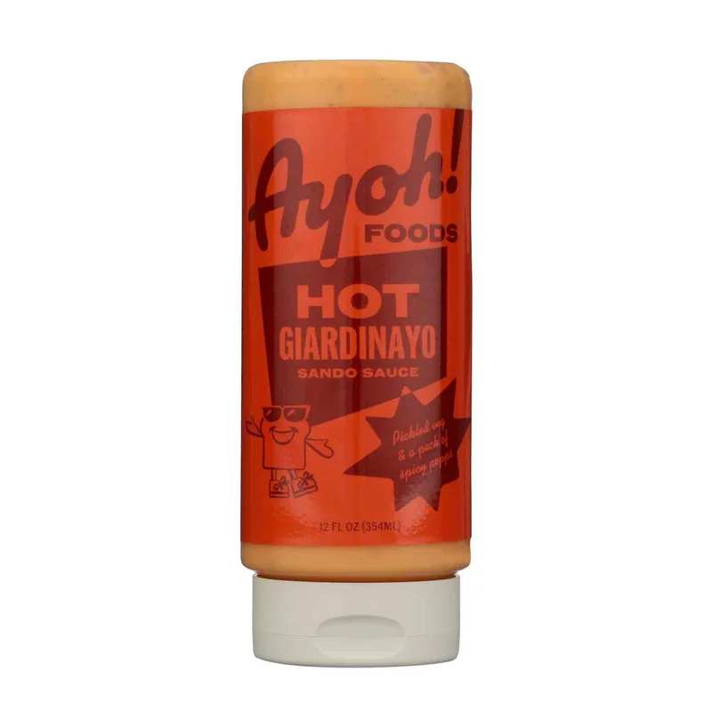 Mayo Sando Sauce, Hot Giardinayo, 12 Oz Mayo Sando Sauce, Hot Giardinayo, 12 Oz