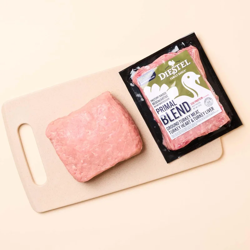 Ground Turkey, Regeneratively Farmed, Primal Blend, 14 Oz Ground Turkey, Regeneratively Farmed, Primal Blend, 14 Oz