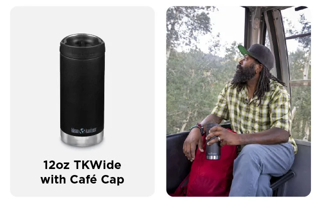 12oz TKWide with Cafe Cap