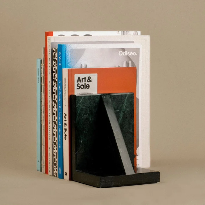 Tope Para Libros Green Bookend Bookends by Algo Studio | Minted
