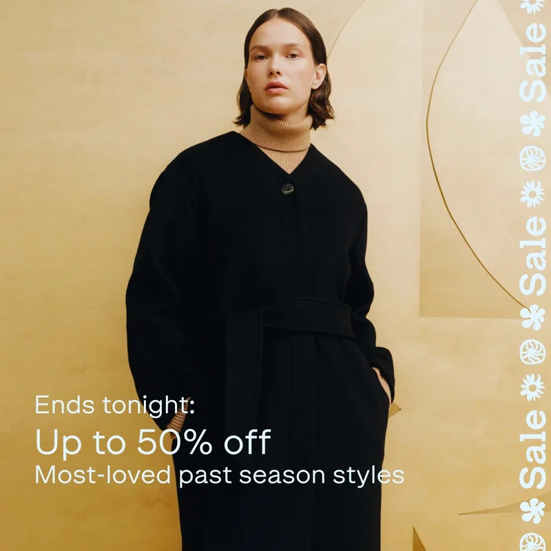 Up to 50% off during our Outlet sale