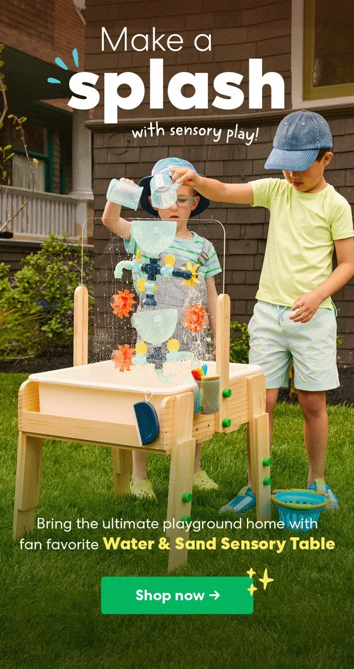 Make a splash with sensory play!