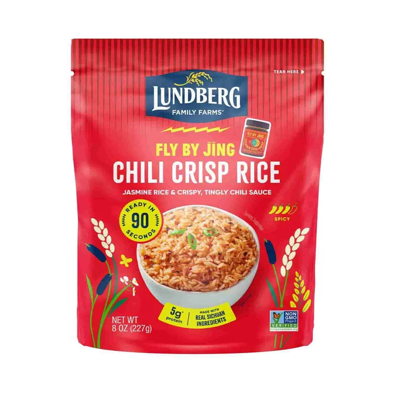 Chili Crisp Rice Pouch, 8 Oz
