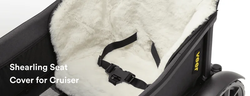 cruiser shearling seat cover