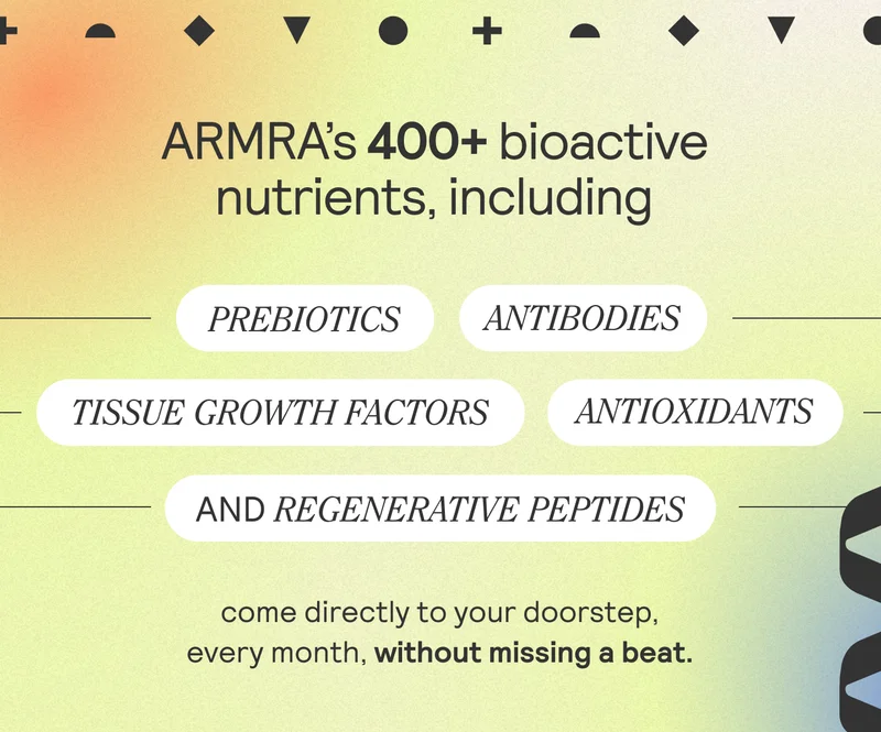 ARMRA'S 400+ bioactive nutrients