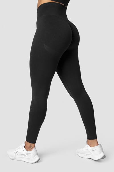 Image of Scrunch Seamless Tights Black