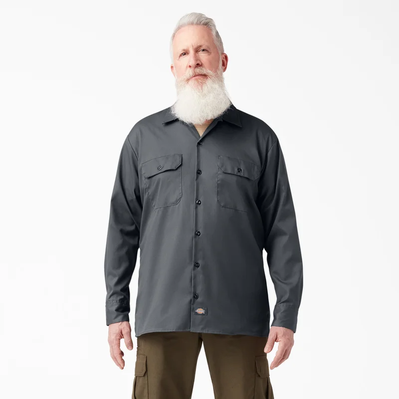 Image of Long Sleeve Work Shirt
