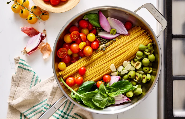 Stainless steel pan