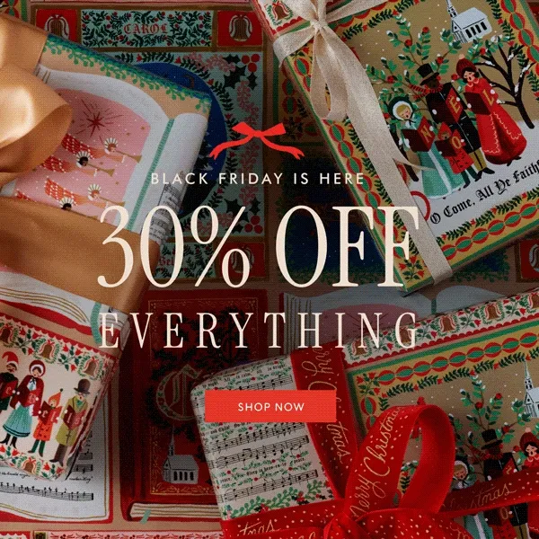 BLACK FRIDAY IS HERE - 30% OFF EVERYTHING | SHOP NOW