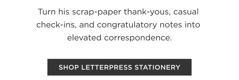 Shop Letterpress Stationery