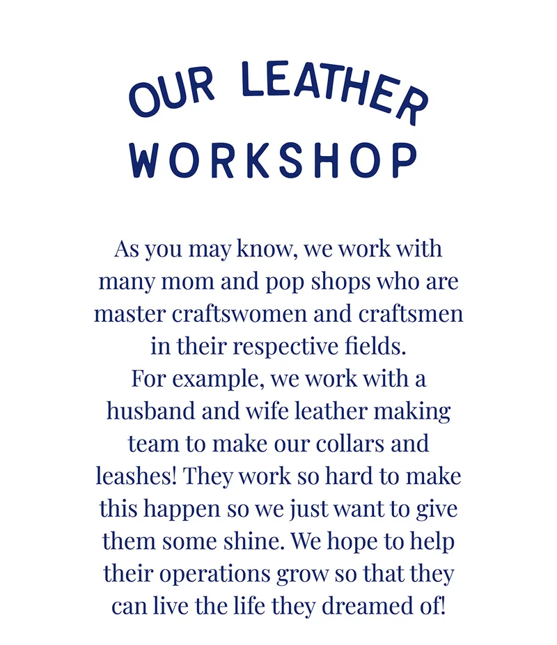 Our Leather Workshop