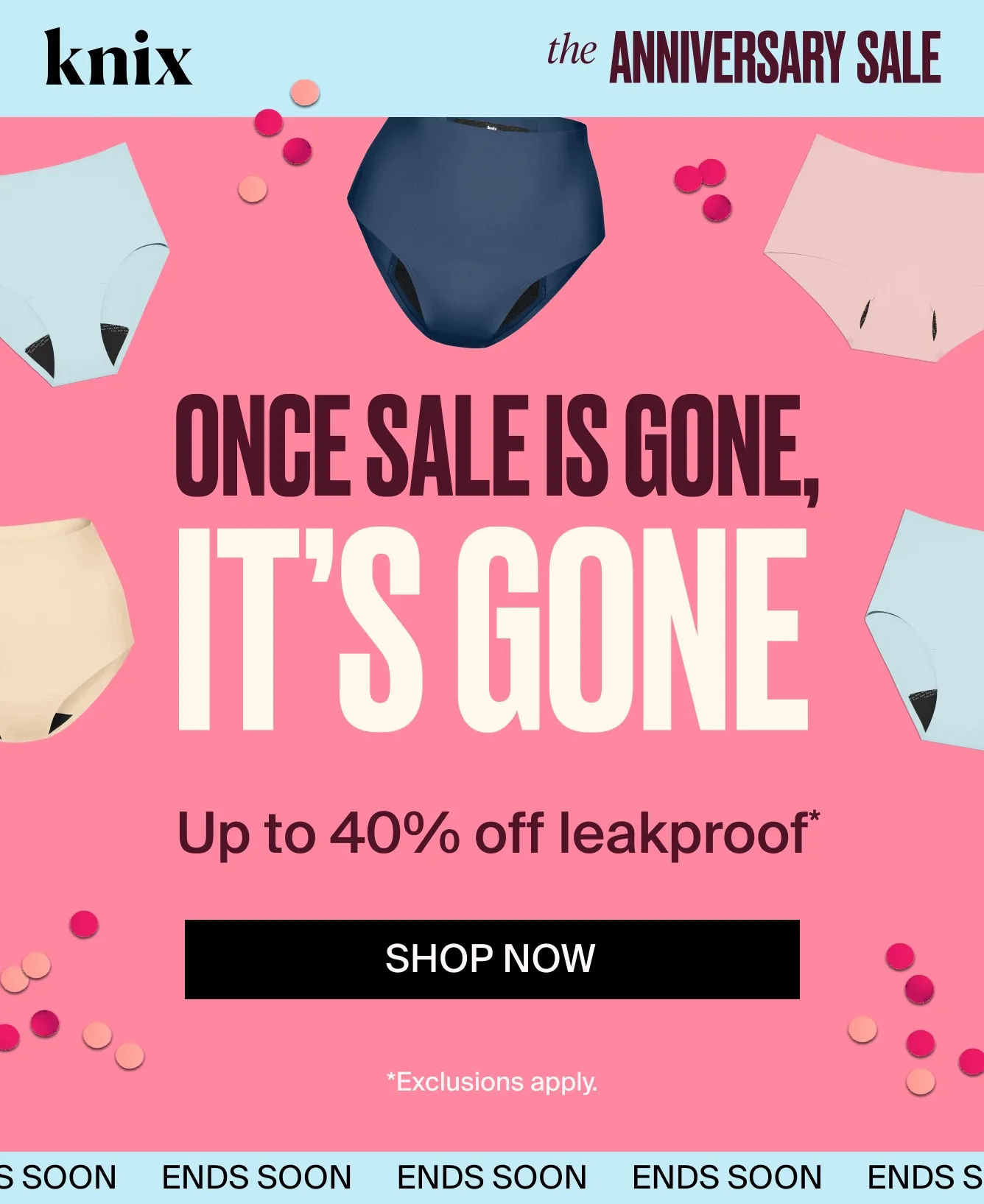 ONCE SALE IS GONE IT'S GONE. UP TO 40% OFF Leakproof .shop Now