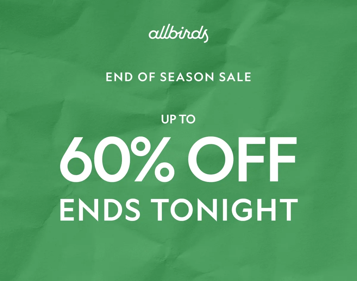 End Of Season Sale