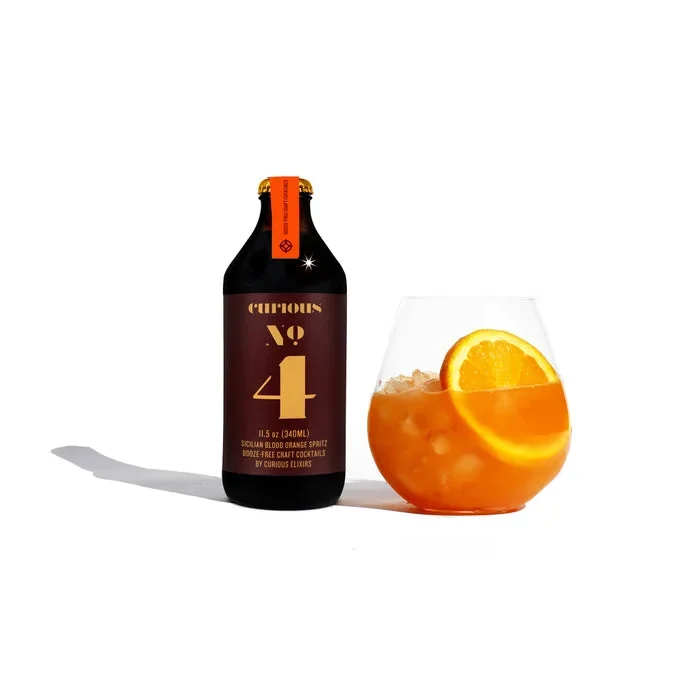 Image of Curious Elixir No. 4 - Aperol Spritz Mocktail (Pack)