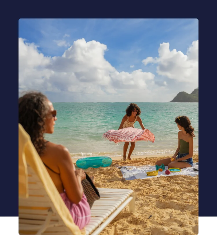 Book a beach package for a spring vacation with your family