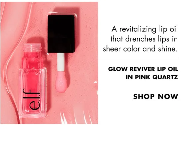 Glow Reviver Lip Oil in Pink Quartz