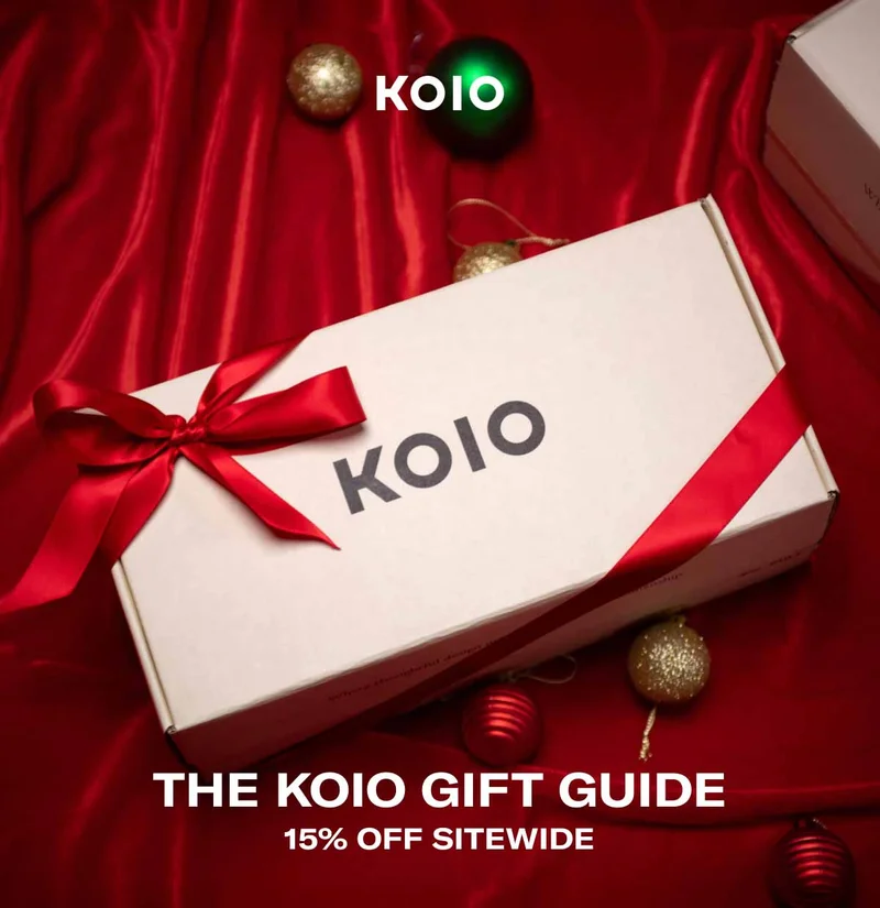 KOIO The Koio Gift Guide 15% Off Sitewide Shop Men Shop Women