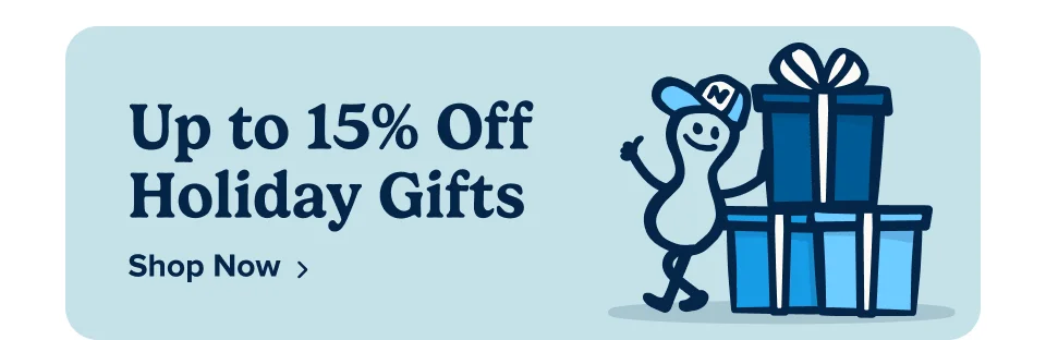 Up to 15% Off Holiday Gifts; Shop Now