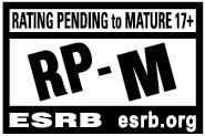 ESRB | EVERYONE to MATURE 17+