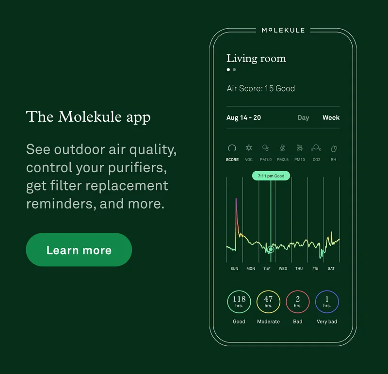 The Molekule app