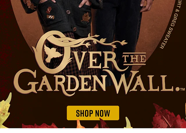 Over the Garden Wall Shop Now