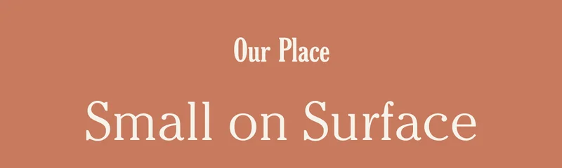 Our Place - Small on Surface