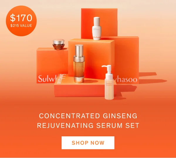 Concentrated Ginseng Rejuvenating Serum Set