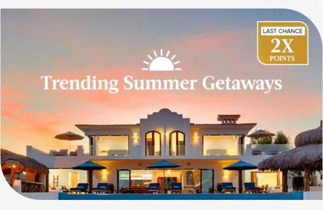 Earn 2X points on stays of 3 nights or more booked by May 4, 2025.