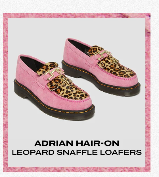 Adrian Hair-On Leopard Snaffle Loafers
