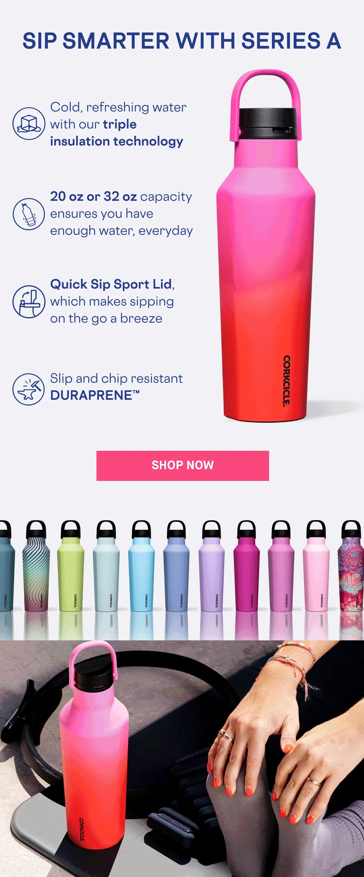 Stay hydrated in 2025 with Series A