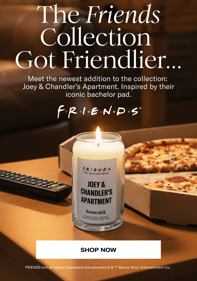 The Friends Collection Got Friendlier | Meet the newest addition to the collection: Joey & Chandler's Apartment. Inspired by their iconic bachelor pad. | F.R.I.E.N.D.S | Shop Now | FRIENDS and all related characters and elements © & ™ Warner Bros. Entertainment Inc.