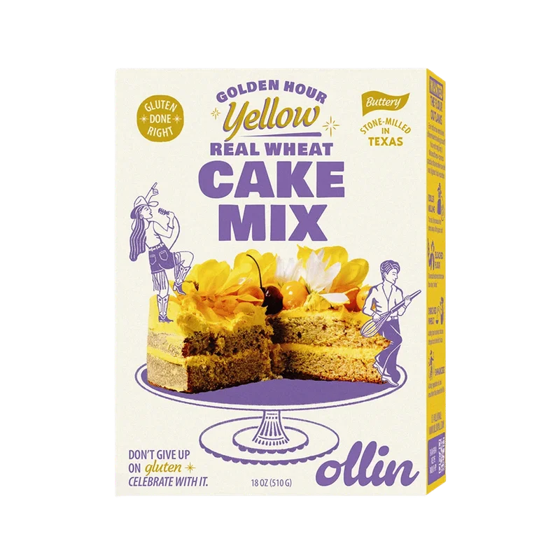 Image of "Golden Hour" Yellow Cake Mix (2-pack)