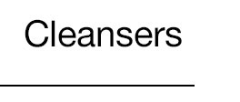 Cleansers