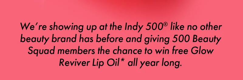 win free glow reviver lip oil all year long