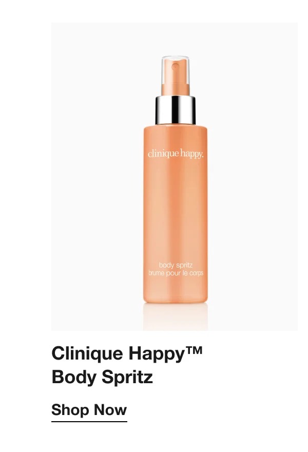 Clinique Happy™  Body Spritz | Shop Now