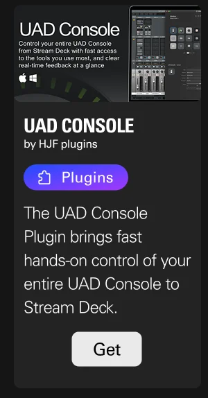 UAD Console by HJF plugins