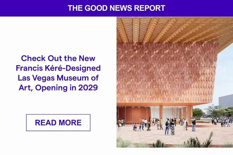 Check Out the New Francis Kéré-Designed Las Vegas Museum of Art, Opening in 2029