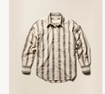 Cotton Linen Relaxed Shirt