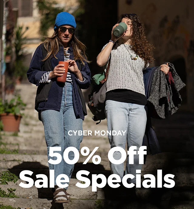 Cyber Monday! 50% Off sale specials.