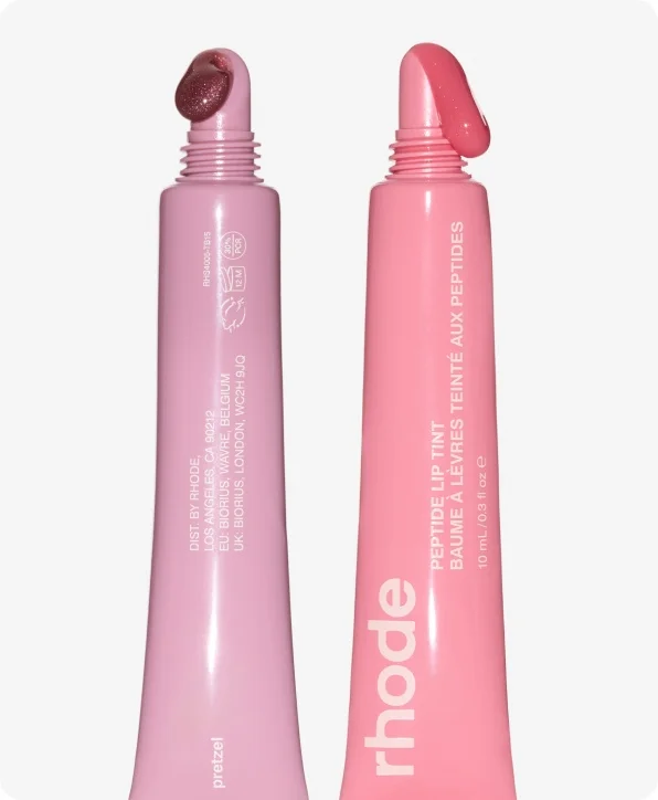 peptide lip tint in pretzel and sweet pea