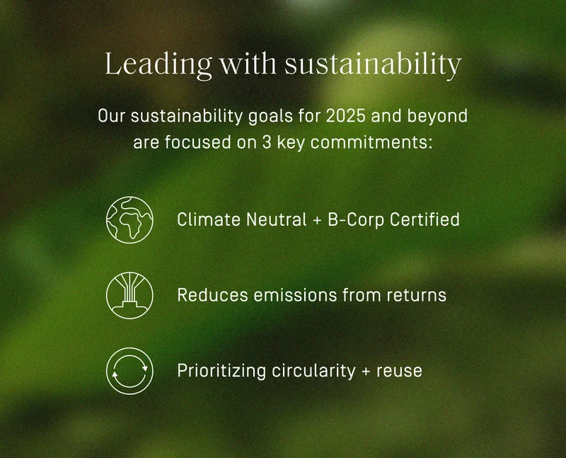 Leading with sustainability