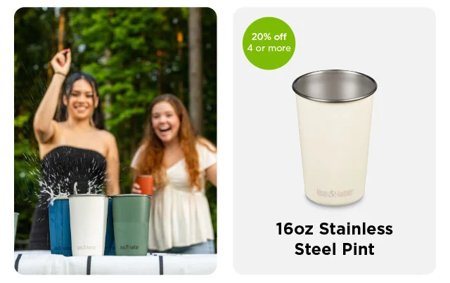 16oz Steel Pint