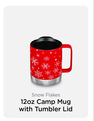 Camp Mug - Snow Flakes