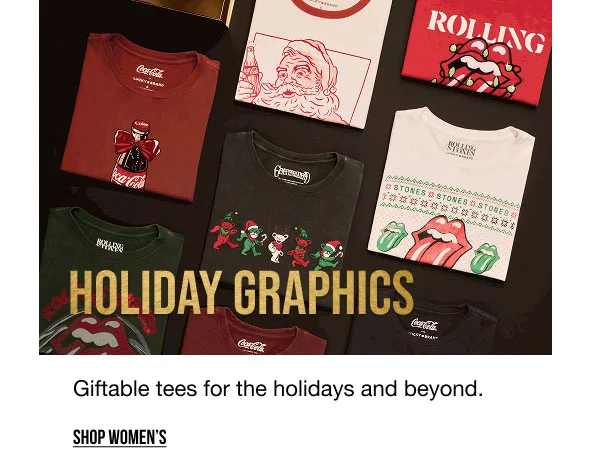 Holiday Graphics Shop Women's