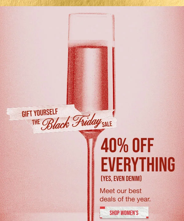 40% off Everything Shop Women's