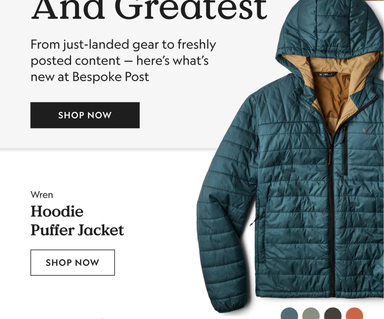 Hoodie Puffer Jacket