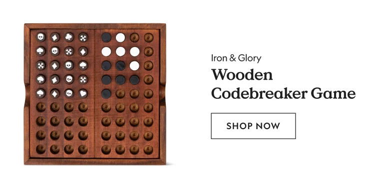 Wooden Codebreaker Game