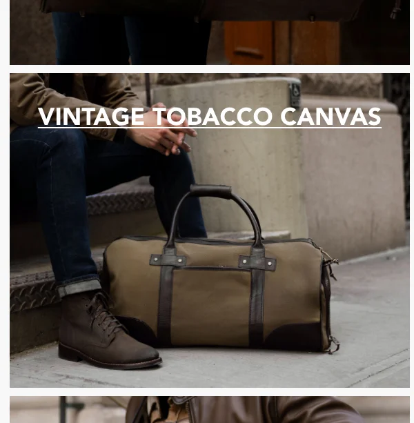 Vintage Tobacco Canvas