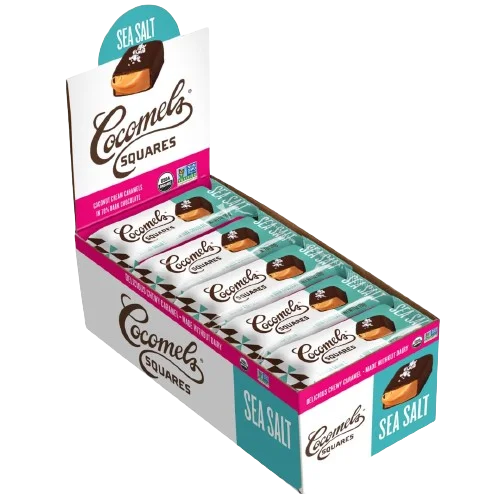 Image of Cocomel's Chocolate-covered Cocomels - Coconut Milk Caramels Non-Dairy (15 Pack)